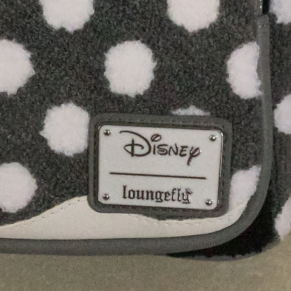 Loungefly Disney Backpack Mini Black and White - Picture 4 of 4